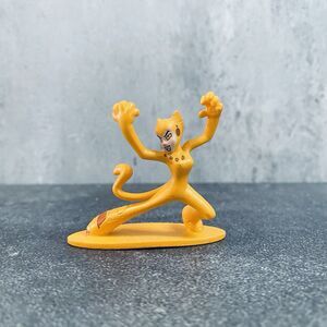 Vintage DC Comics Cheetah Figure Wonder Woman Villain Yellow Action Figure